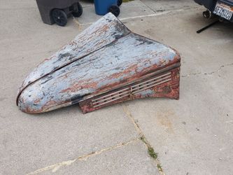 1945 chevy pickup hood