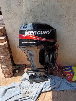 2005. 40 hp.  Mercury out board motor