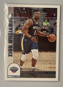 Zion Williamson Tribute Nba Hoops 