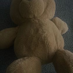 Medium Size Brown Stuffed Bear 