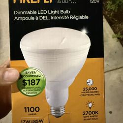 Brand New Firefly BR40 120V 1100 Lumen Dimmable LED Light Bulb