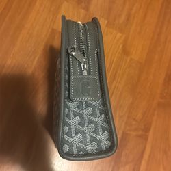 Goyard toiletry bag gray
