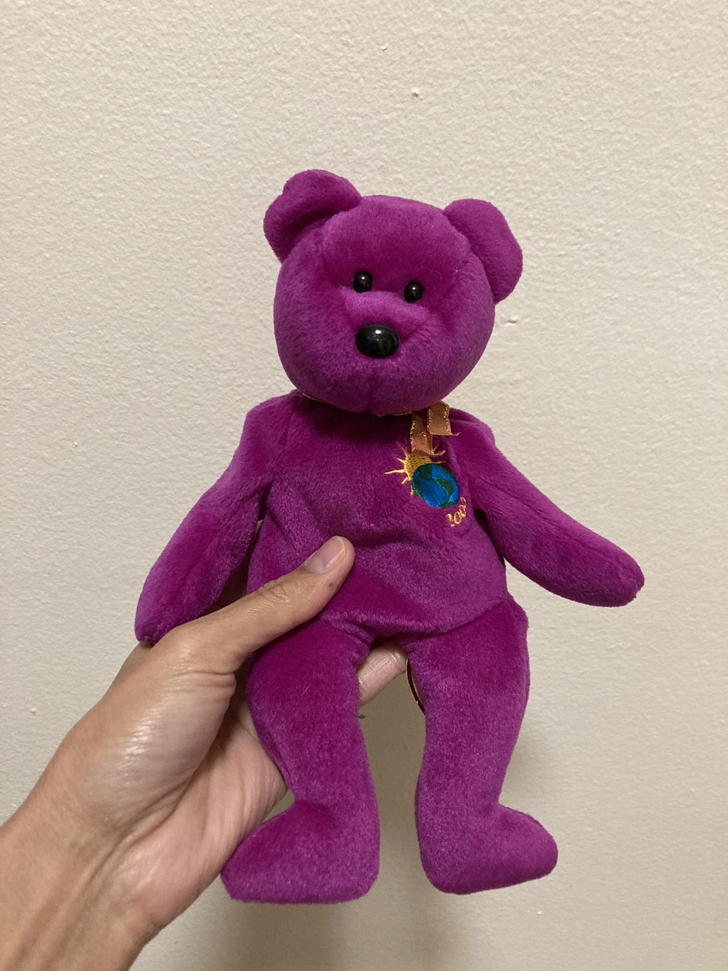 Millennium Bear 1999 Beanie Baby.