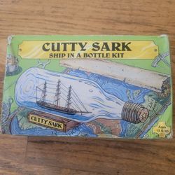 Cutty Sark Ship In A Bottle Model Kit