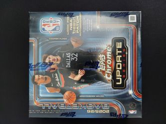 2026 Topps Chrome Update NBA Mega boxes
