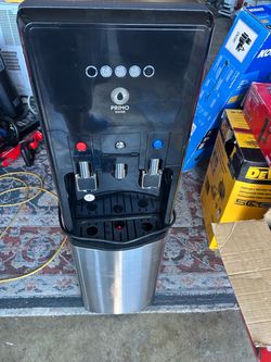 Primo Water Dispenser Black Stainless Steel