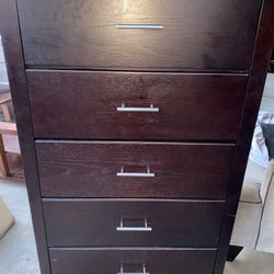 Wood Drawer Dresser