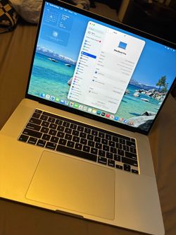 MacBook Pro 16 inch 2019