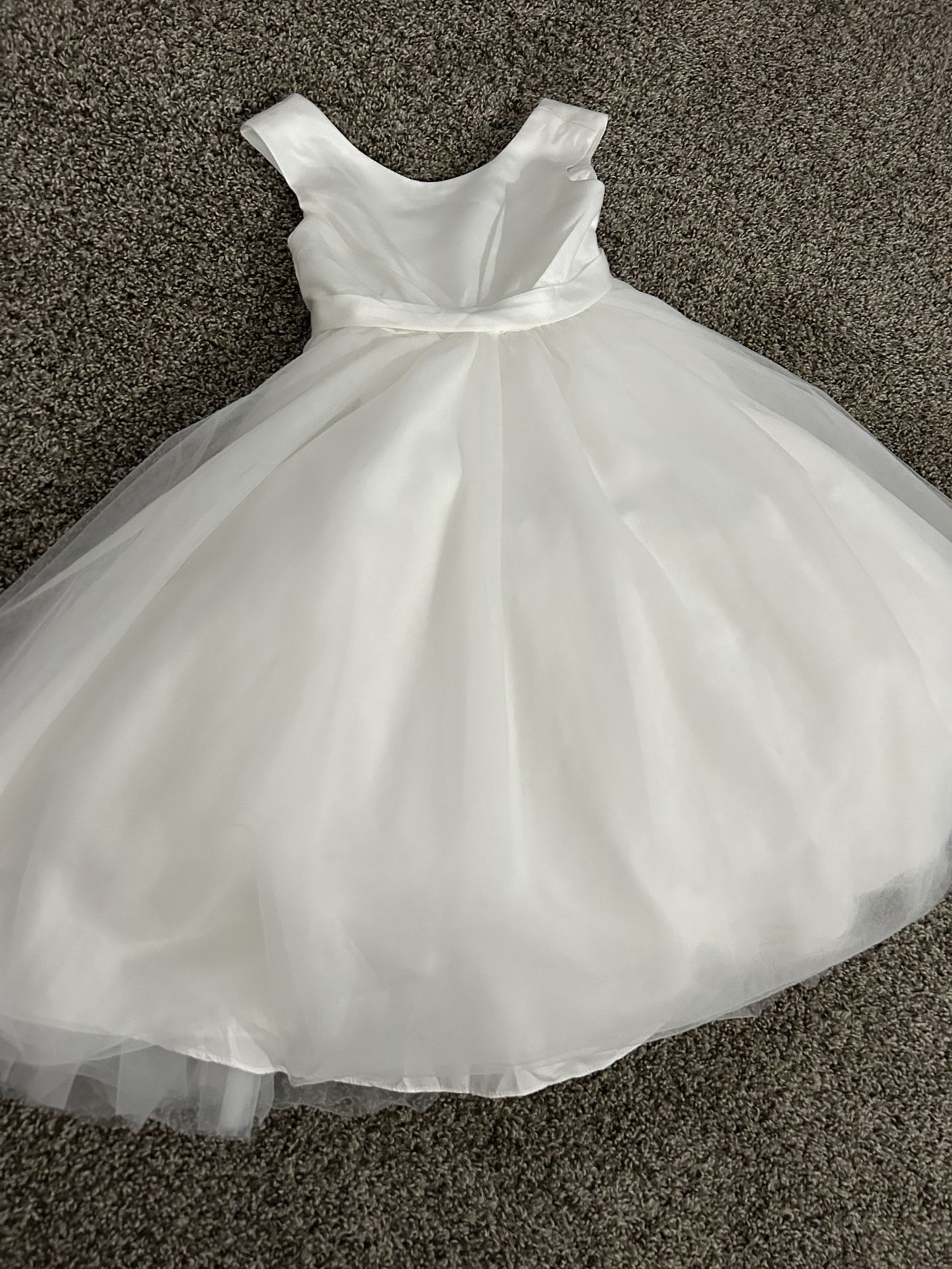Azazie White Flower Girl Dress 4T 