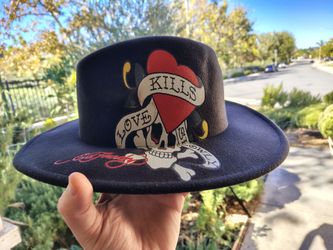 Ed Hardy Love Kills Slowly Fedora