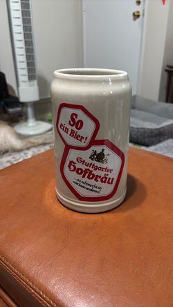Vintage Stuttgarter Hofbrau beer stein