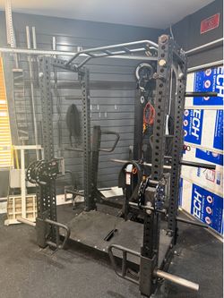 Rogue Fitness Rhino Belt Squat power rack