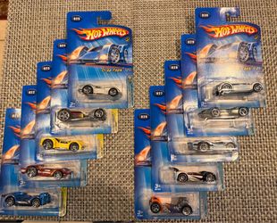 *2004 NOS Hot Wheels DROP TOPS Series of 10