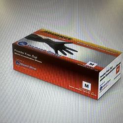 Gloves Nitrile Black  1000 pcs Make me an offer