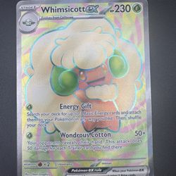 Pokemon Whimsicott EX
