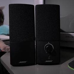Bose companion 2 series III multimedia speakers