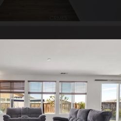 Sofa And Loveseat  With Recliners 