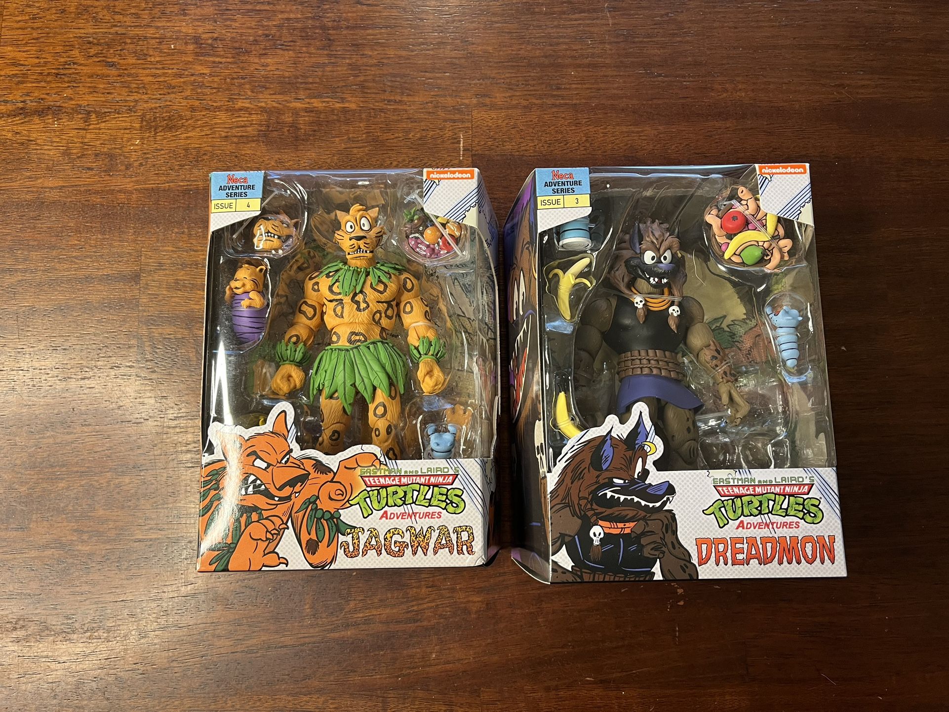 Neca TMNT adventures Bundle. Jagwar, Dreadmon, And Manray
