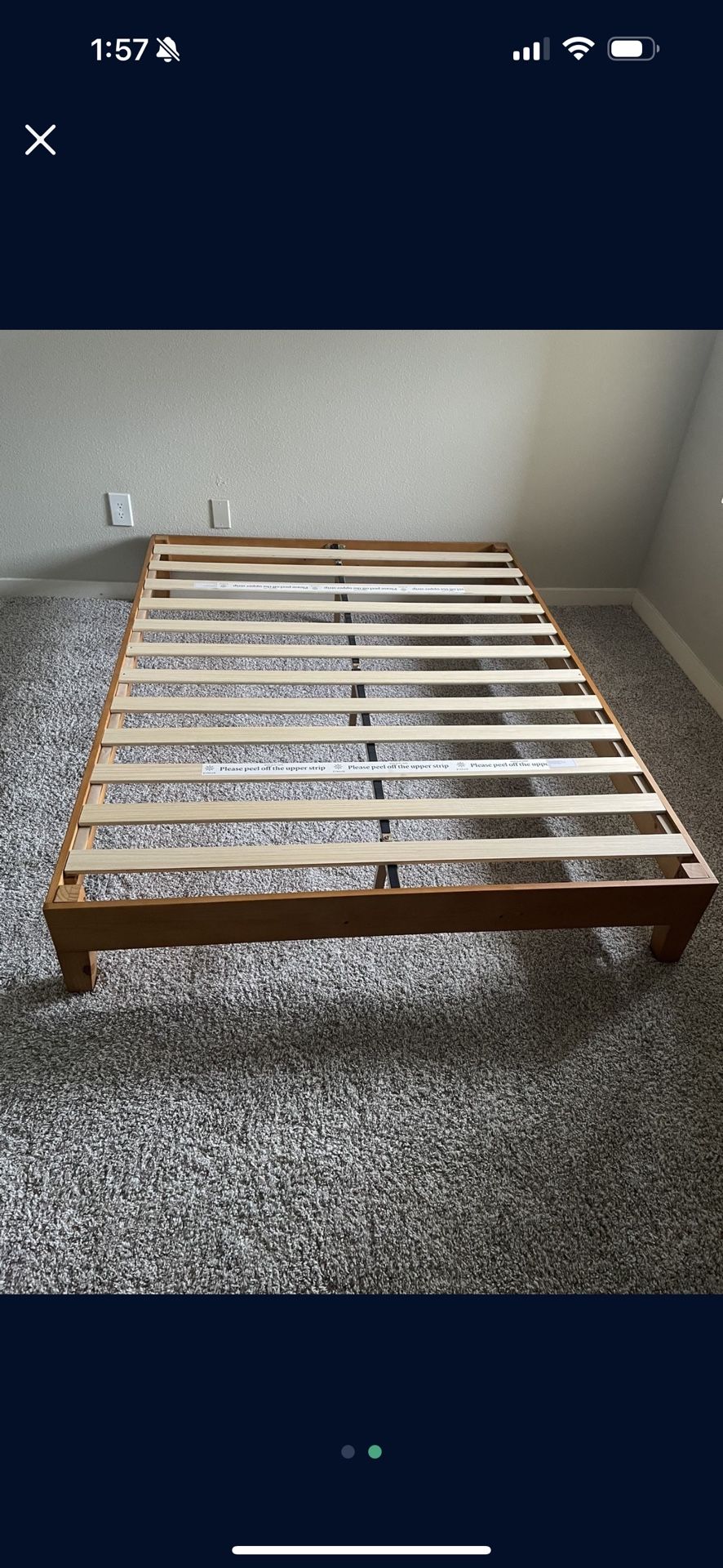 Queen Platform Bed Frame