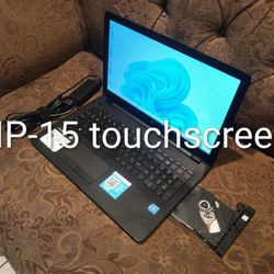 Touchscreen Laptop HP-15-bs020wm-8gb Ram-128gb HD SSD Solid 