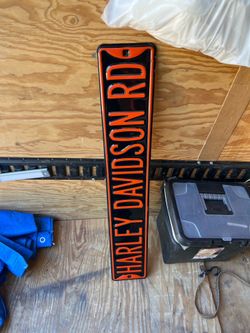 Harley Davidson sign 3ft long
