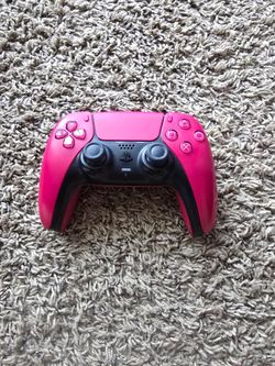 Red Ps5 Controller