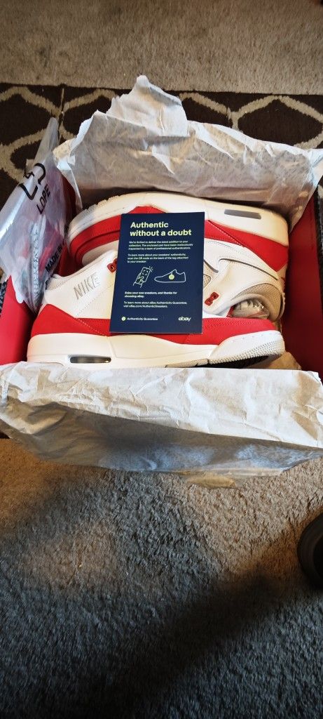 Nike Air Jordan Retro 3 "Tinker Hatfield" Sz 12M