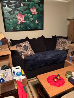 Couch, Loveseat, 2 coffee tables