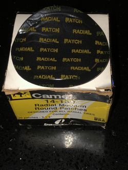 “Camel”radial medium tire patches - new open box