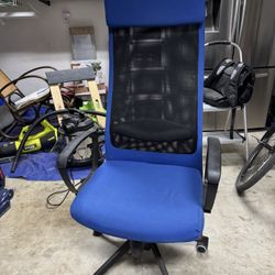 IKEA MARKUS Office Chair - Blue - $40
