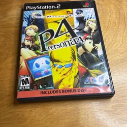 PlayStation 2 / PS2 - Persona 4