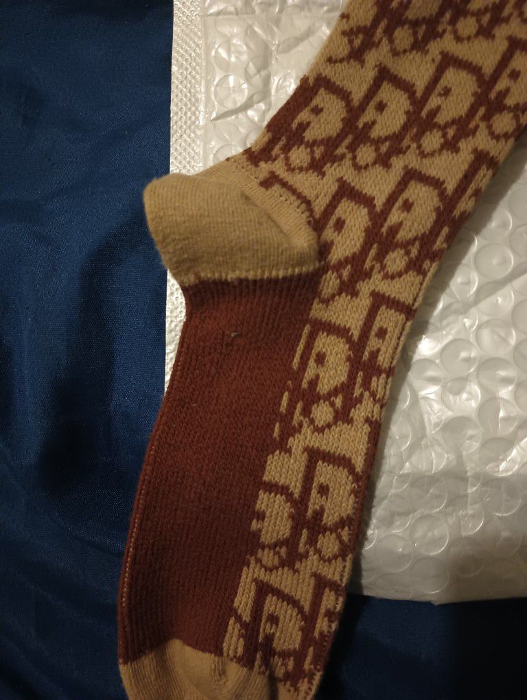 Dior Socks Tan Size 11.5 for Sale in Philadelphia, PA - OfferUp