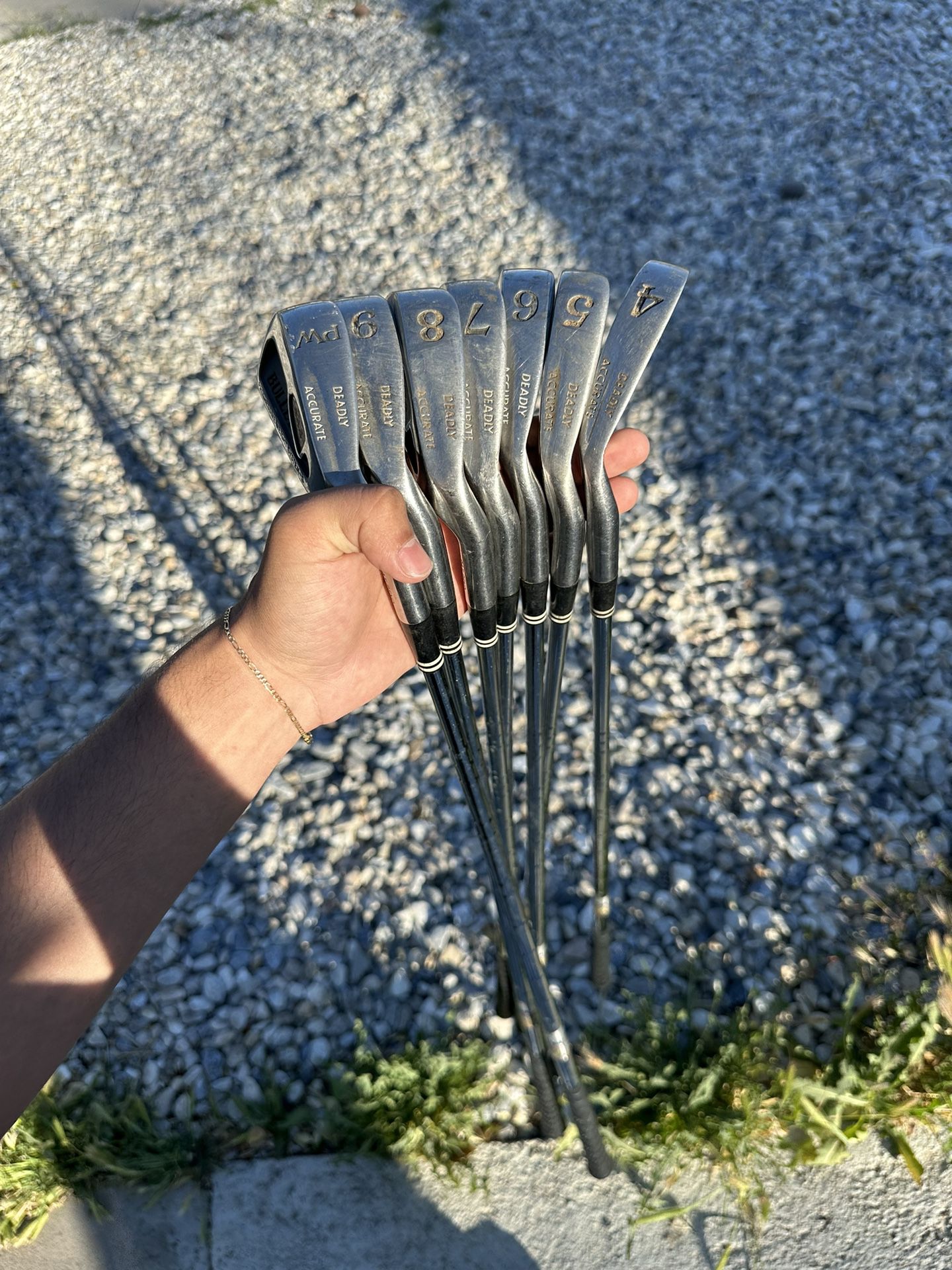 Full Set Of Golf Irons