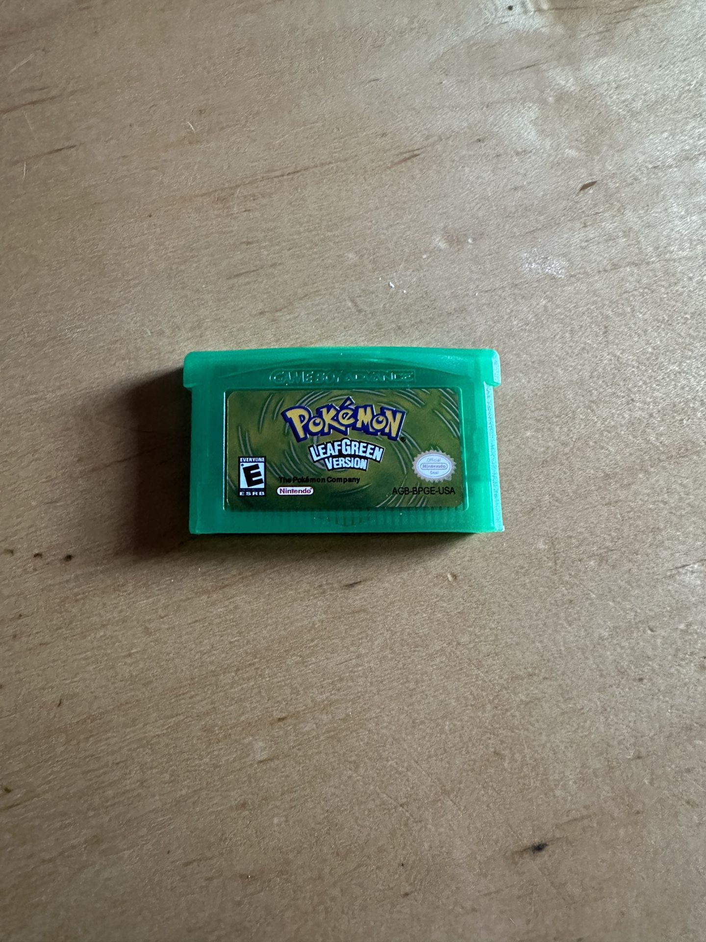 Pokemon Leaf Green GBA 2004