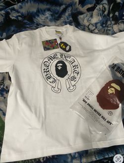 Chrome hearts bape shirt