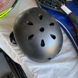 Skate Helmet And Ripstik