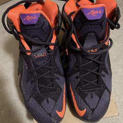 Nike Lebron James XII Instinct Basketball Shoes Size 4.5Y