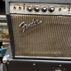 Fender Amp Head With Cabinet 
