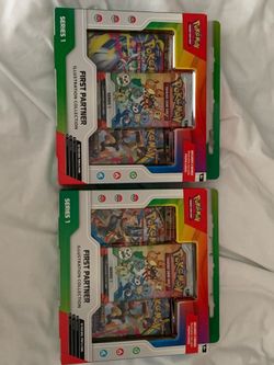 Pokemon First Partner Illustration Collection Series 1 New Sealed