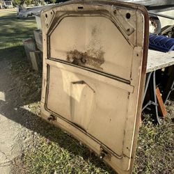 55 56 57 Ford Thunderbird Hood With Hood Grill And Lock
