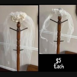 Vintage Beautiful Wedding Bride Veil Headpiece Just $5 Each 