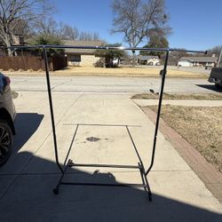 2 Portable Clothes Racks