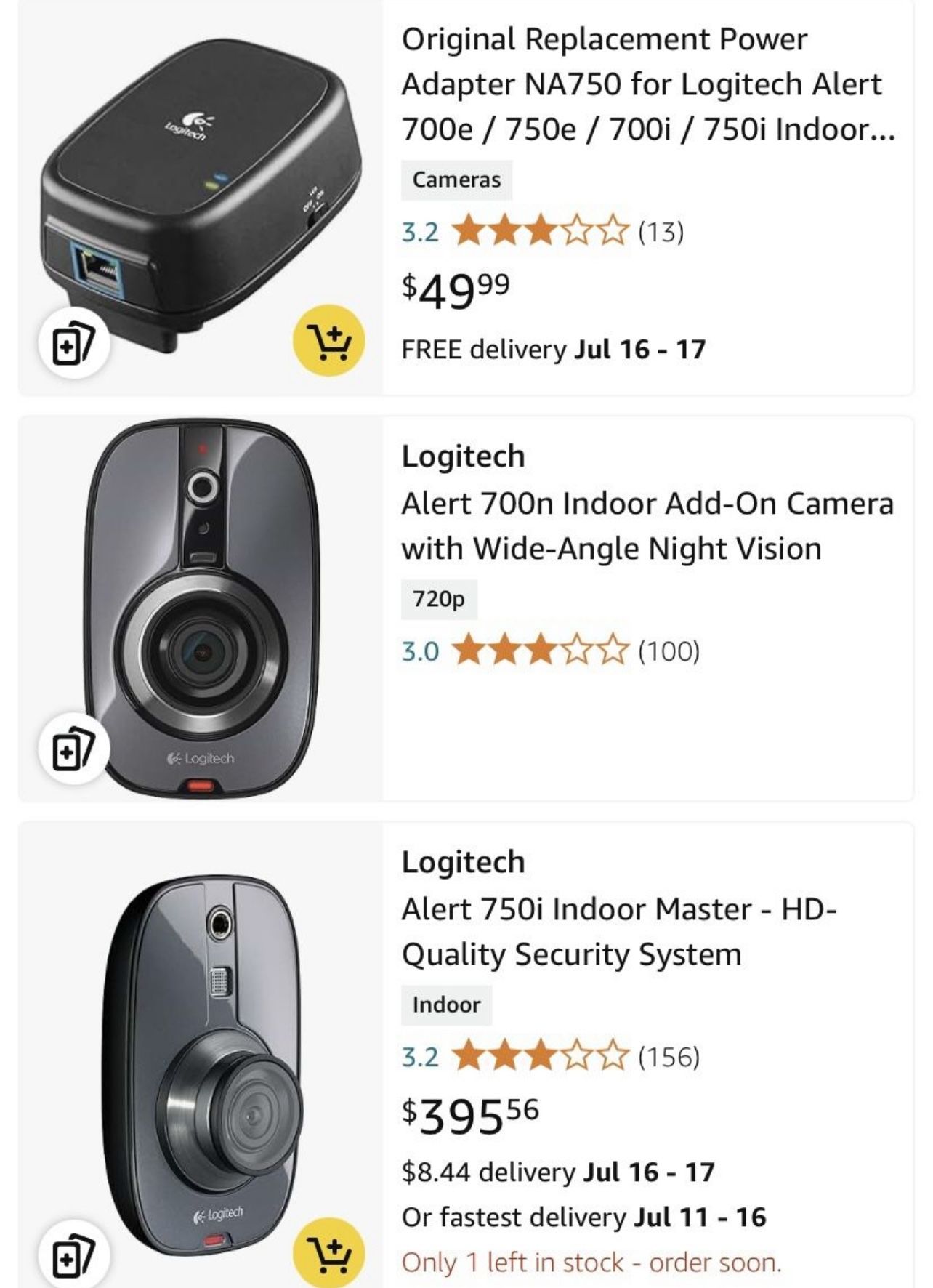Logitech Computer Camera System New