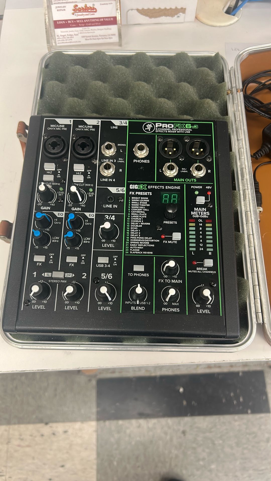 Mackie Pro Fx 6 V3 Mixer