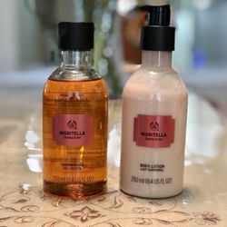 The Body Shop Nigritella Oriental Orchid Shower Gel & Body Lotion Set