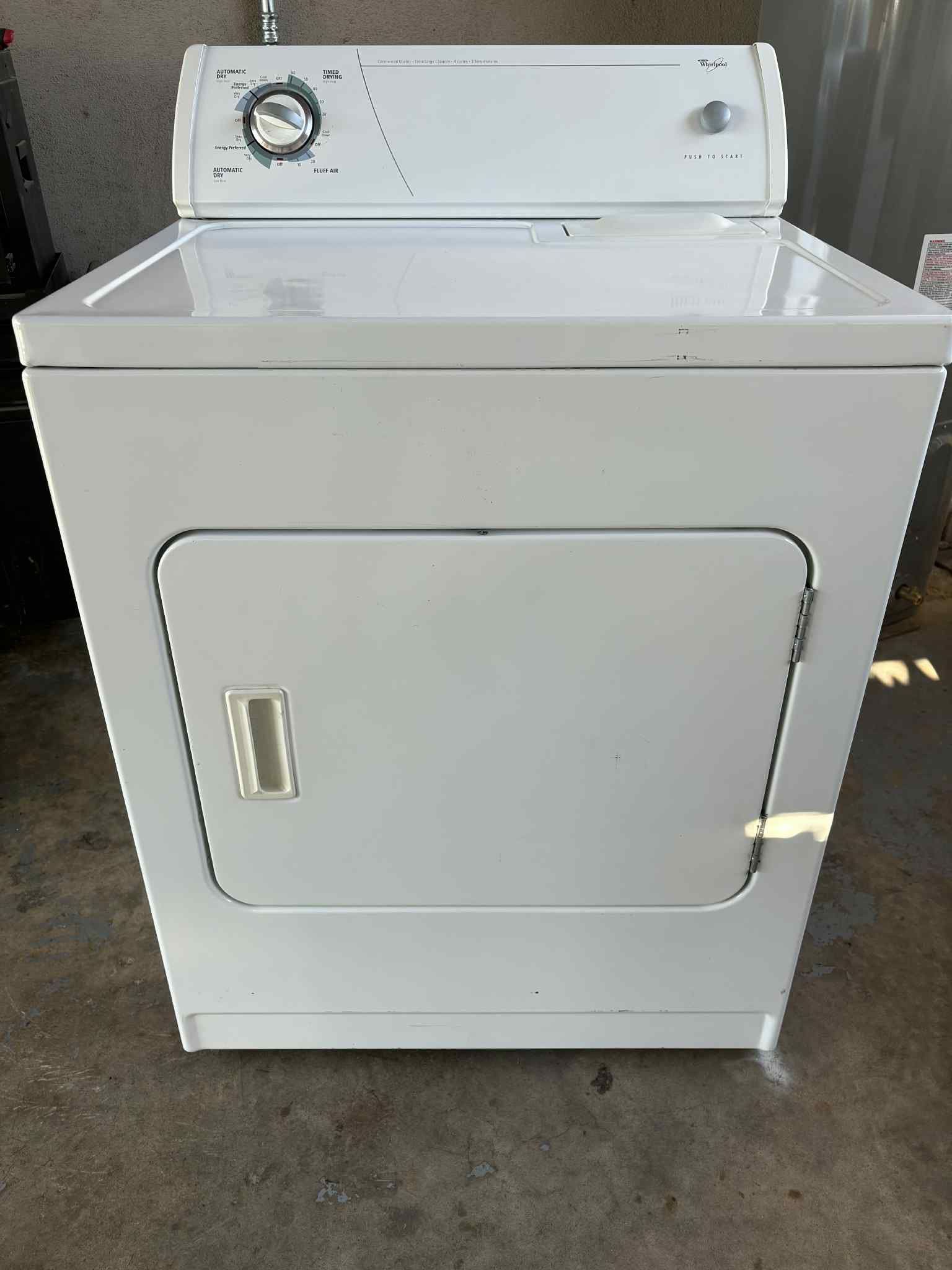 Whirlpool Dryer Electric