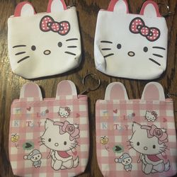 Hello Kitty Coin Purses New