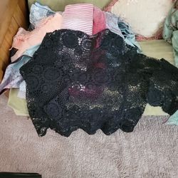 Black Net Top