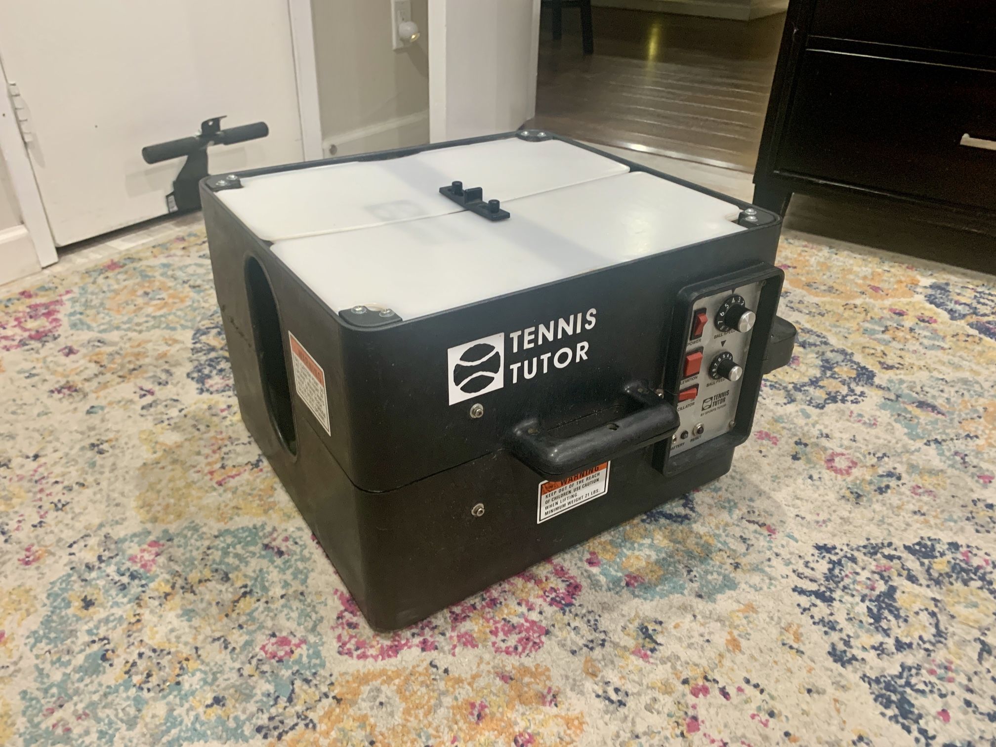 Tennis Tutor Model 2 Ball Machine
