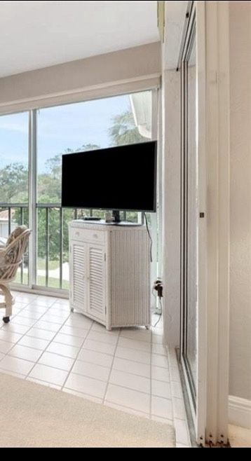 Small White Wicker Cabinet With Shelves